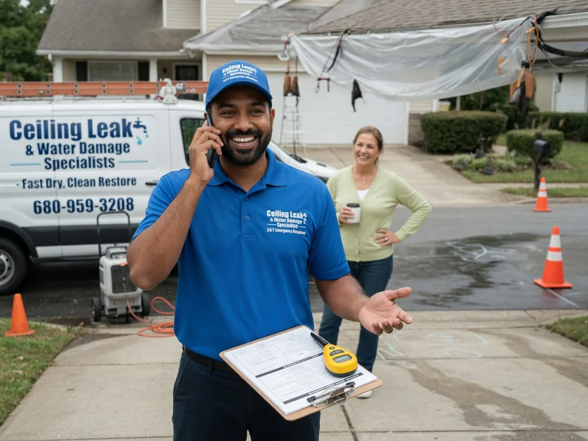 Ceiling Leak Cleanup Madbury, NH FAQs